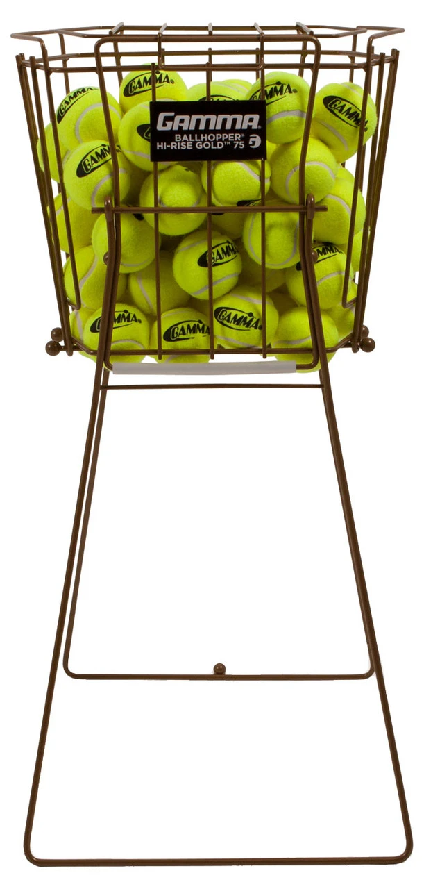 Gamma Hi Rise 75 Gold Ball Basket 3 Gamma Hi Rise 75 Gold Ball Basket