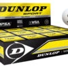 Dunlop Pro Double Yellow Dot WHITE Squash Balls 12 Pack 2 Dunlop Pro Double Yellow Dot WHITE Squash Balls 12 Pack -Ball Sports Store dunlop pro double yellow dot white squash balls 12 pack 72757 18999.1698772837