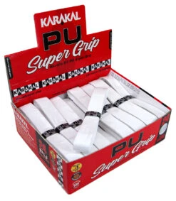 Karakal PU Super Grip Universal Replacement Grip 24 Pack -Ball Sports Store karakal pu super grip universal replacement grip 24 pack white 54392 86451.1698769682