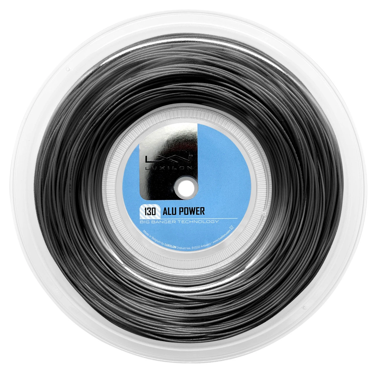 Luxilon Big Banger Alu Power 16 1.30mm 200M Reel 3 Luxilon Big Banger Alu Power 16 1.30mm 200M Reel