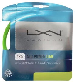 Luxilon Big Banger Alu Power 16L 1.25mm Set -Ball Sports Store luxilon big banger alu power 16l 1 25mm set lime 92062 21070.1698769383