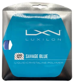 Luxilon Savage 16 1.27mm Set -Ball Sports Store luxilon savage 16 1 27mm set blue 80709 98343.1698770048