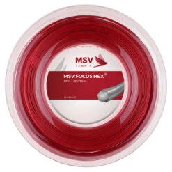 MSV Focus-Hex 17L 1.18mm 200M Reel -Ball Sports Store msv focus hex 17l 1 18mm 200m reel red 37226 96327.1698771526