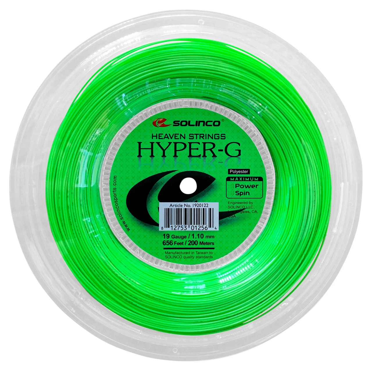 Solinco Hyper-G 19 1.10mm 200M Reel 3 Solinco Hyper-G 19 1.10mm 200M Reel