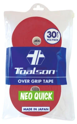 Toalson Neo Quick Overgrip 30 Pack -Ball Sports Store toalson neo quick overgrip 30 pack red 18561 58246.1698772937