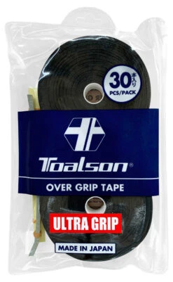 Toalson Ultra Overgrip 30 Pack -Ball Sports Store toalson ultra overgrip 30 pack black 44623 66885.1698771467