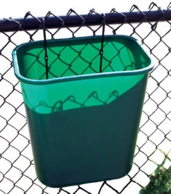 Tourna Tennis Court Tidy Bin -Ball Sports Store tourna tennis court tidy bin green individual 19343 67779.1698771161