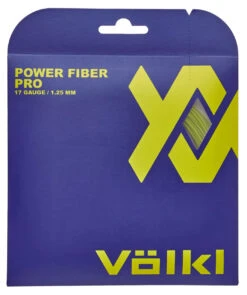 Volkl Power Fiber Pro 17 1.25mm Set -Ball Sports Store volkl power fiber pro 17 1 25mm set yellow 16925 65920.1698772531