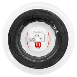 Wilson Revolve 17 1.25mm 200M Reel -Ball Sports Store wilson revolve 17 1 25mm 200m reel black 51865 98421.1698770907