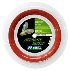 Yonex Aerobite Boost 0.72-0.61mm Badminton Hybrid 200M Reel -Ball Sports Store yonex aerobite boost 0 72 0 61mm badminton hybrid 200m reel red front 98676 17694.1698772299