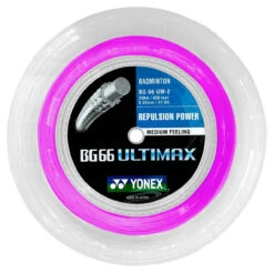 Yonex BG66 Ultimax 0.65mm Badminton 200M Reel -Ball Sports Store yonex bg66 ultimax 0 65mm badminton 200m reel pink 74408 05829.1698770319
