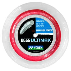 Yonex BG66 Ultimax 0.65mm Badminton 200M Reel -Ball Sports Store yonex bg66 ultimax 0 65mm badminton 200m reel red 94067 90221.1698770318