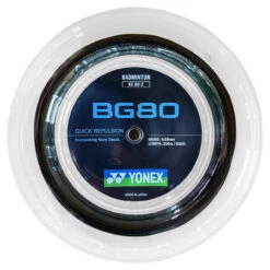 Yonex BG80 0.68mm Badminton 200M Reel
