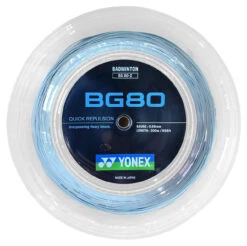 Yonex BG80 0.68mm Badminton 200M Reel -Ball Sports Store yonex bg80 0 68mm badminton 200m reel blue 90471.1710948823