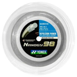 Yonex Nanogy 98 0.66mm Badminton 200M Reel -Ball Sports Store yonex nanogy 98 0 66mm badminton 200m reel silver 91956 94331.1698769919